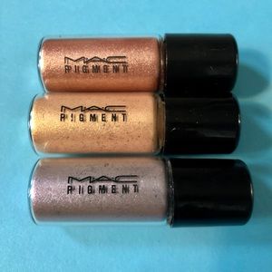 MAC Cosmetics mini pigment eyeshadow lot